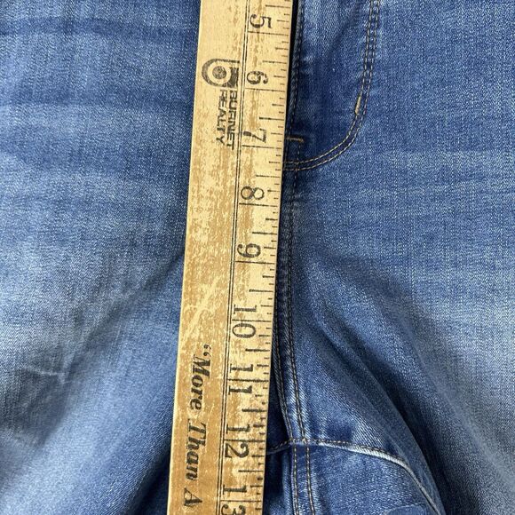 Wonderly Womens Sz 24 Skinny Mid Rise Medium Wash Blue Jeans Denim Stretch Waist - Picture 10 of 13